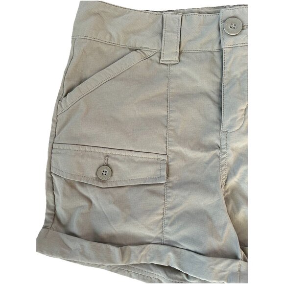 Helly Hansen Maridalen Shorts Women's Size XS Khaki Hiking Quick Dry Stretch - Picture 4 of 10